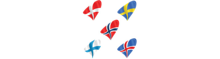 Nordisk samarbejde - flag