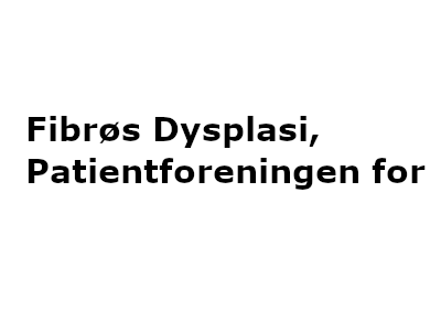 Fibrøs Dysplasi, Patientforeningen for