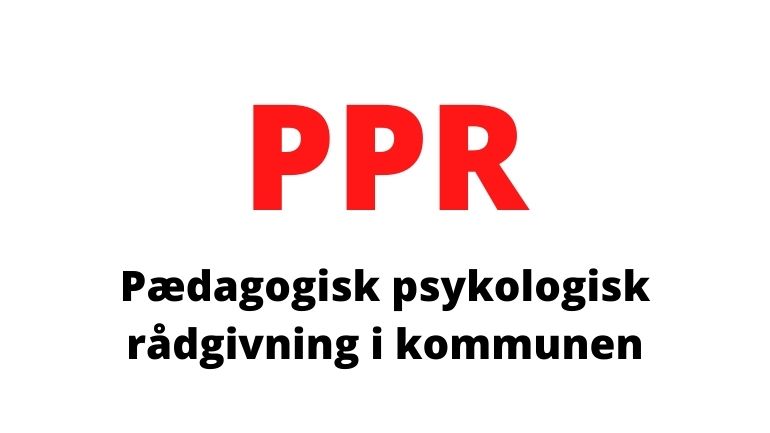 PPR - pædagogisk psykologisk rådgivning